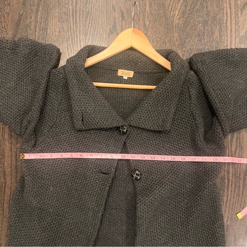 Piko 1988 Brown Textured BlazerJacket - Picture 7 of 9
